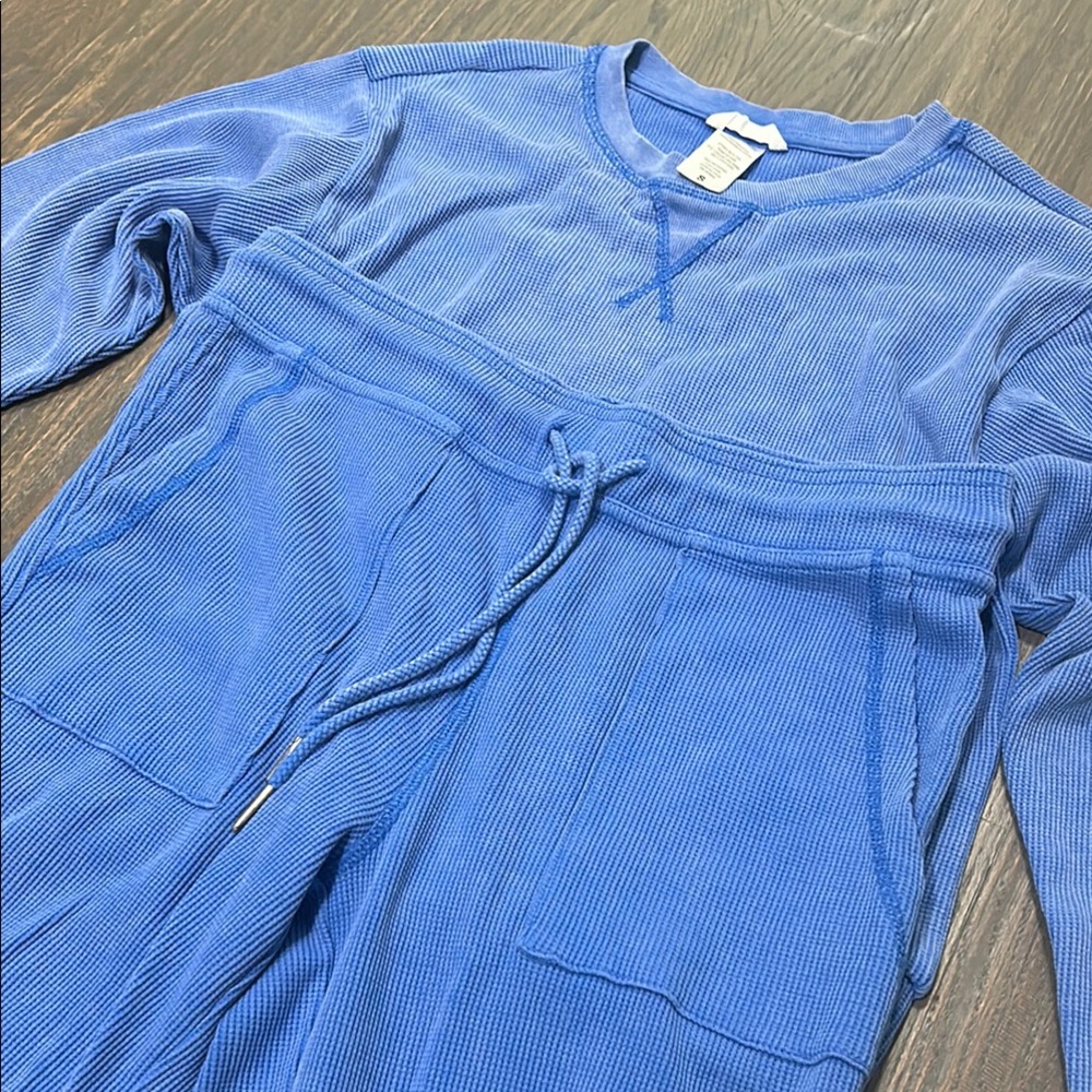 Blue Jogger Set - Picture 1 of 4